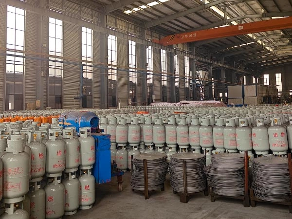 mintai cylinder lpg gas cylinder factory storage